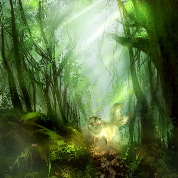 長い年月を経て変化した化け狸