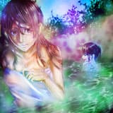 「露天風呂の女性」のサムネイル画像
